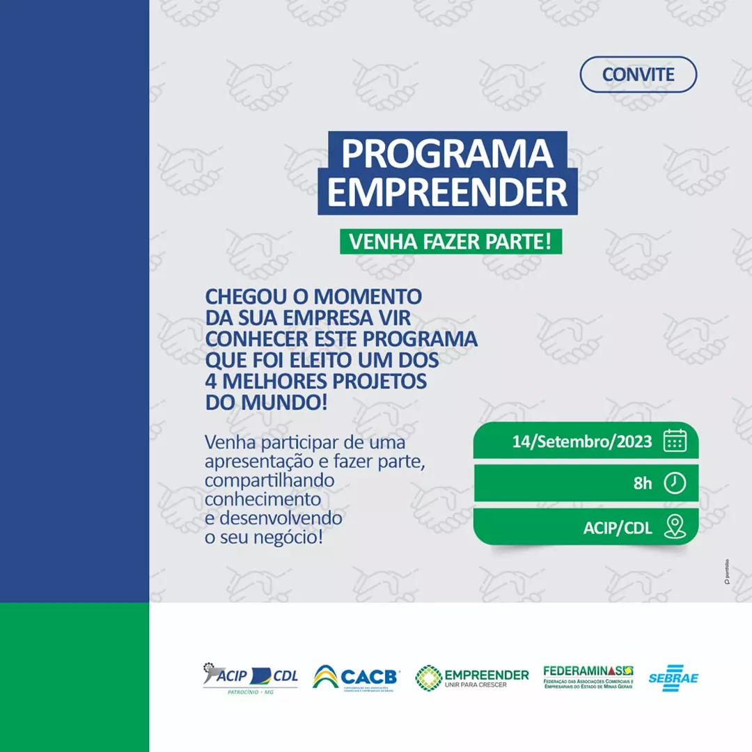 ACIP/CDL promovem café da manhã para apresentar Programa Empreender a empresários